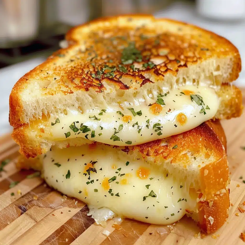 Garlic Bread Grilled Cheese - Kitchen Variant